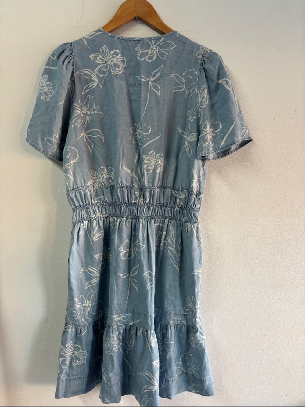The Somerset denim Mini Dress - Picture 5 of 6
